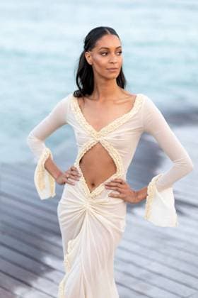 Cannes - Chantal Monaghan Portrait Portrait and personal shoot of Chantal Monaghan during the 77th annual Cannes Film Festival at the restaurant Ecrin plage on May 21, 2024 in Cannes, France. Photo by Cyril Chateau ABACAPRESS.COM Cannes France  Copyright: xChateauxCyril ABACAx