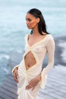 Cannes - Chantal Monaghan Portrait Portrait and personal shoot of Chantal Monaghan during the 77th annual Cannes Film Festival at the restaurant Ecrin plage on May 21, 2024 in Cannes, France. Photo by Cyril Chateau ABACAPRESS.COM Cannes France  Copyright: xChateauxCyril ABACAx