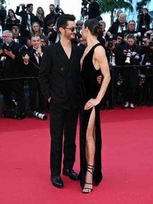 Cannes, 77th Cannes Film Festival 2024, Ninth Night. Red carpet of the film Le Comte de Monte-Cristo - In the photo: Natasha Andrews, Pierre Niney  Copyright: xSimonexComix xipa-agency.netx xPoolxPhotoxEventsx03x IPA_Agency_IPA46413268