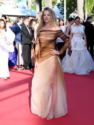 Cannes, France: Cannes, 77th Cannes Film Festival 2024, Ninth Night. Red carpet of the film Ã¢â‚¬oeLe Comte de Monte-CristoÃ¢â‚¬Â - In the photo: Bijou Phillips Cannes France  - ZUMAp169 20240522_zea_p169_1006 Copyright: xSimonexComix