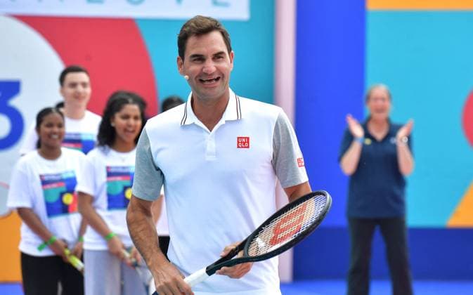 Uniqlo event Roger Federer inaugurates a tennis court in La Courneuve and participates in a training session with the La Courneuve community Uniqlo event Roger Federer inaugurates a tennis court in La Courneuve and participates in a training session with the La Courneuve community May 22, 2024 Veeren Ramsamy Bestimage Uniqlo event Roger Federer inaugurates a tennis court in La Courneuve and participates in a training session with the La Courneuve community La Courneuve France  Copyright: xVEERENx xBESTIMAGExVEERENx xBESTIMAGEx