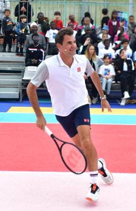 Uniqlo event Roger Federer inaugurates a tennis court in La Courneuve and participates in a training session with the La Courneuve community Uniqlo event Roger Federer inaugurates a tennis court in La Courneuve and participates in a training session with the La Courneuve community May 22, 2024 Veeren Ramsamy Bestimage Uniqlo event Roger Federer inaugurates a tennis court in La Courneuve and participates in a training session with the La Courneuve community La Courneuve France  Copyright: xVEERENx xBESTIMAGExVEERENx xBESTIMAGEx