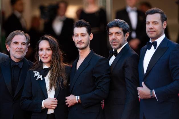 Cannes Le Comte de Monte-Cristo Premiere AM Matthieu Delaporte, Anais Demoustier, Pierre Niney, Pierfrancesco Favino, Laurent Lafitte attending the Le Comte de Monte-Cristo Premiere as part of the 77th Cannes International Film Festival in Cannes, France on May 22, 2024. Photo by Aurore Marechal ABACAPRESS.COM Cannes France  Copyright: xMarechalxAurore ABACAx