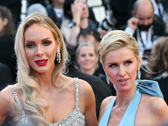 Cannes, 77th Cannes Film Festival 2024, Ninth Night. Red carpet of the film Le Comte de Monte-Cristo In the photo: Rebecca Vallance, Nicky Hilton  Copyright: xManuelexMangiarottix xipa-agencyx xPoolxPhotoxEventsx03x IPA_Agency_IPA46418126