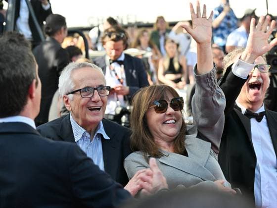 Cannes, 77th Cannes Film Festival 2024, Ninth Night. The Beauty Cannes, 77th Cannes Film Festival 2024, Ninth Night. Red carpet of the film Le Comte de Monte-Cristo In the photo: Marco Bellocchio and Gisella Burinato Cannes France  Copyright: xIPA ABACAx