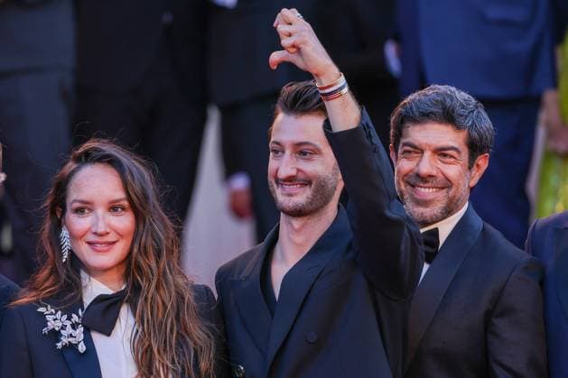 Cannes - Le Comte De Monte Cristo Red Carpet Dimitri Rassam, Patrick Mille, Julien De Saint-Jean, Adele Simphal, Marie Narbonne, Vassili Schneider, Pierfrancesco Favino, Anaïs Demoustier, Laurent Lafitte, Julie de Bona, Alexandre de La Patelliere, Anamaria Vartolomei, Matthieu Delaporte, Pierre Niney and Jerome Seydoux attend the Le Comte De Monte-Cristo Red Carpet at the 77th annual Cannes Film Festival at Palais des Festivals on May 22, 2024 in Cannes, France Photo by ShootPix ABACAPRESS.COM Cannes France Copyright: xShootPix ABACAx