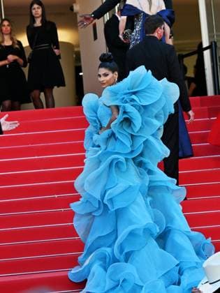 Cannes, 77th Cannes Film Festival 2024, Ninth Night. The Beauty Cannes, 77th Cannes Film Festival 2024, Ninth Night. Red carpet of the film Le Comte de Monte-Cristo In the photo: Farhana Bodi Cannes France  Copyright: xIPA ABACAx
