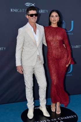 Robin Thicke and April Love Geary at the Knights of Charity Gala Dinner during the Festival de Cannes 2024 77 Cannes International Film Festival at Le Palm Beach Cannes, 22 05 2024 Foto:xD.xBedrosianx xFuturexImagex knights_4513