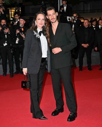 Cannes, 77th Cannes Film Festival 2024, red carpet film Motel Destino In the photo: Pierre Niney, AnaÃ¯s Demoustier  Copyright: xManuelexMangiarottix xipa-agencyx xPoolxPhotoxEventsx03x IPA_Agency_IPA46419573