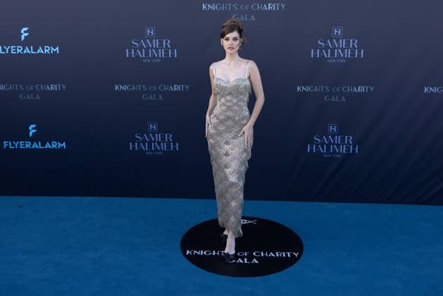 KNIGHTS OF CHARITY GALA in Cannes Cannes, Frankreich - 22.5.2024: Barbara Palvin bei der Knights of Charity Gala in Palm Beach in Cannes während der 77. Internationalen Filmfestspiele von Cannes. Die 77. Internationalen Filmfestspiele von Cannes finden vom 14. bis 25. Mai 2024 statt. Provence-Alpes-CÃ te d™Azur