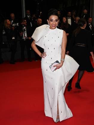 Cannes, France: Cannes, 77th Cannes Film Festival 2024, Ninth Night. Red carpet of the film Motel Destino - In the photo: Khairiah Abulaban Cannes France  - ZUMAp169 20240522_zea_p169_1797 Copyright: xSimonexComix