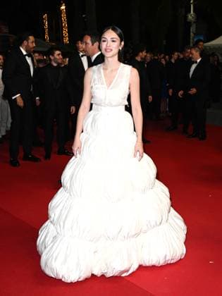 Cannes, France: Cannes, 77th Cannes Film Festival 2024, Ninth Night. Red carpet of the film Motel Destino - In the photo: Isabelle Drummond Cannes France  - ZUMAp169 20240522_zea_p169_1807 Copyright: xSimonexComix