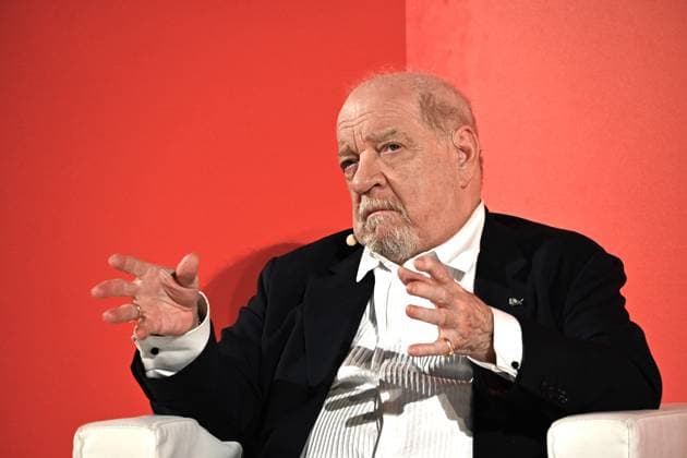 Turin, Piedmont: Turin, Italy Paul Schrader director and screenwriter receives the Stella della Mole Award at the National Cinema Museum with masterclass In the photo:Paul Schrader Turin  - ZUMAp169 20240522_zea_p169_1825 Copyright: xNickxZonnax