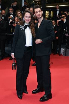 Cannes Le Comte de Monte-Cristo Premiere Exit AM Anais Demoustier and Pierre Niney attending the Le Comte de Monte-Cristo Premiere as part of the 77th Cannes International Film Festival in Cannes, France on May 22, 2024. Photo by Aurore Marechal ABACAPRESS.COM Cannes France  Copyright: xMarechalxAurore ABACAx