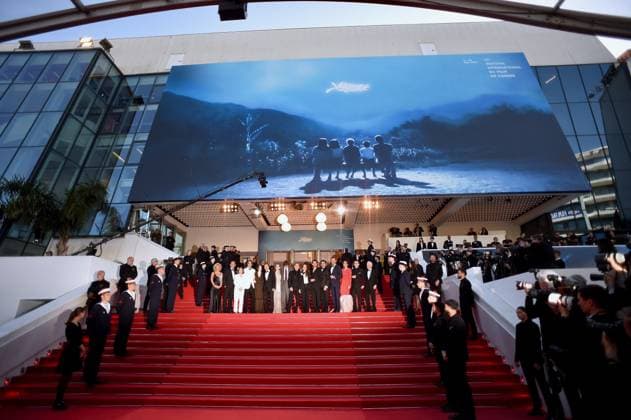 Cannes - Le Comte De Monte-Cristo Screening Alexandre de La Patelliere, Marie Narbonne, Dimitri Rassam, Anamaria Vartolmei, Patrick Mille, Adele Simphal, Vassili Schneider, Matthieu Delaporte, Anaïs Demoustier, Pierre Niney, Pierfrancesco Favino, Laurent Lafitte, Julie de Bona, Julien De Saint-Jean, Jerome Seydoux attends the Le Comte De Monte-Cristo Red Carpet at the 77th annual Cannes Film Festival at Palais des Festivals on May 22, 2024 in Cannes, France. Photo by Franck Castel ABACAPRESS.COM Cannes France Copyright: xCastelxFranck ABACAx