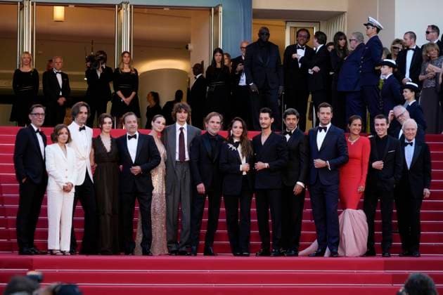 IPP Photo Daniele Cifala™ Cannes 22 05 2024 Le Comte De Monte Cristo Red Carpet The 77th Annual Cannes Film Festival in the photo Pierre Niney, Alexandre de La Patelliere, Marie Narbonne, Dimitri Rassam, Anamaria Vartolmei, Patrick Mille, Adele Simphal, Vassili Schneider, Matthieu Delaporte, AnaÃ¯s Demoustier, Julie de Bona Italy Photo Press World Copyright