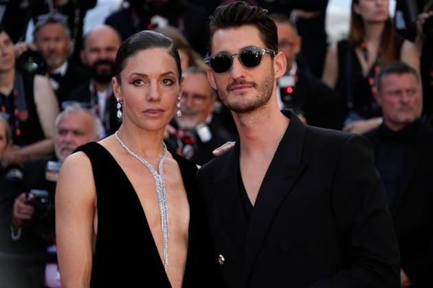 Photo IPP Daniele Cifala™ Cannes 22 05 2024 Le Comte De Monte Cristo Red Carpet The 77th Annual Cannes Film Festival in the photo Natasha Andrews and Pierre Niney Italy Photo Press World Copyright