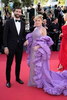 IPP Photo Daniele Cifala™ Cannes 22 05 2024 Le Comte De Monte Cristo Red Carpet The 77th Annual Cannes Film Festival in the photo Alvaro Nunez and Hofit Golan Italy Photo Press World Copyright