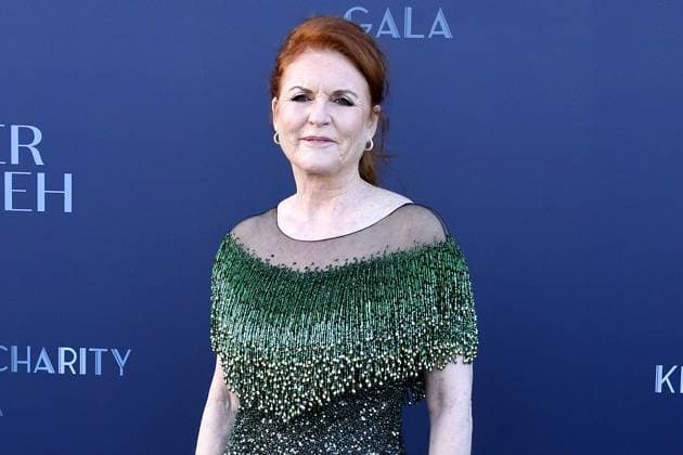 Sarah Ferguson at the Knights of Charity Gala on 22 May 2024 as part of the 77 Film Festival in Cannes Knights of Charity Gala at the Cannes Film Festival 2024