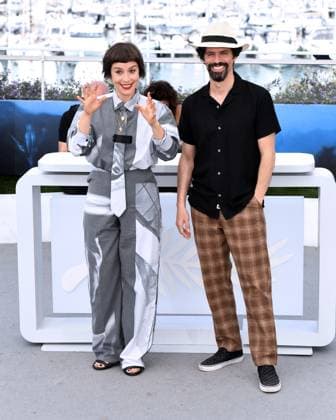 Cannes, France: Cannes, 77th Cannes Film Festival 2024 Photocall film Grand Tour In the photo: GonoÂßalo Waddington, Crista Alfaiate Cannes France  - ZUMAp169 20240523_zea_p169_070 Copyright: xAlbertoxTerenghix