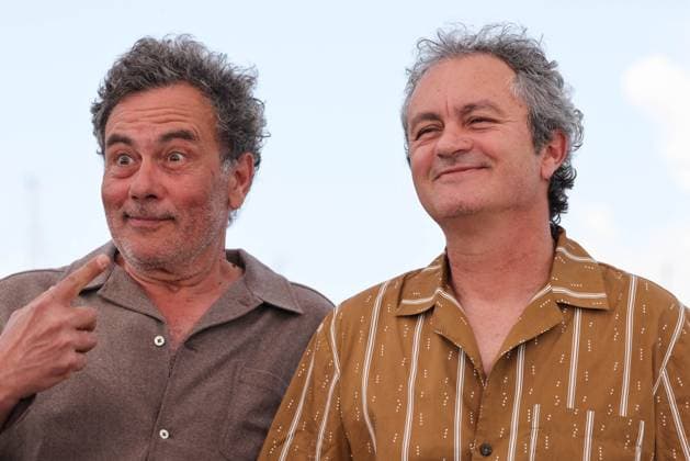 Cannes - Le Roman De Jim Photocall Arnaud Larrieu and Jean-Marie Larrieu attend the Le Roman De Jim photocall at the 77th annual Cannes Film Festival at Palais des Festivals on May 23, 2024 in Cannes, France. Photo by Shootpix ABACAPRESS.COM Cannes France  Copyright: xShootpix ABACAx