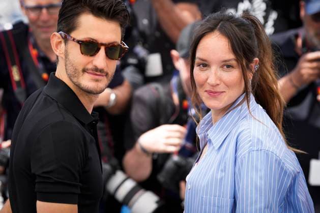 IPP Photo Daniele Cifala™ Cannes 23 05 2024 Le Comte De Monte Cristo Photocall The 77th Annual Cannes Film Festival in the photo Pierre Niney and Anais Demoustier Italy Photo Press World Copyright