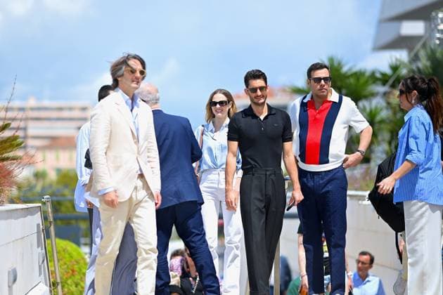 Cannes - Le Comte De Monte-Cristo Photocall Dimitri Rassam, Adele Simphal, Anamaria Vartolomei, Pierre Niney, Laurent Lafitte and Anais Demoustier attends the Le Comte De Monte-Cristo (The Count of Monte Cristo) Photocall at the 77th annual Cannes Film Festival at Palais des Festivals on May 23, 2024 in Cannes, France. Photo by Franck Castel ABACAPRESS.COM Cannes France  Copyright: xCastelxFranck ABACAx