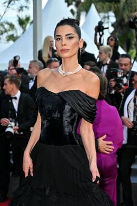 Cannes, 77th Cannes Film Festival 2024 Red Carpet of the film L amour ouf (Beating hearts) In the photo: Farah Abdel Aziz  Copyright: xManuelexMangiarotti xipa-agency.x x xipa-agencyxnetx IPA_Agency_IPA46445118