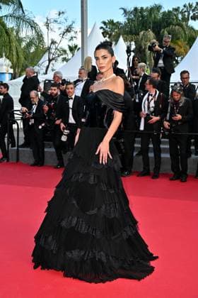 Cannes, 77th Cannes Film Festival 2024 Red Carpet of the film L amour ouf (Beating hearts) In the photo: Farah Abdel Aziz  Copyright: xManuelexMangiarotti xipa-agency.x x xipa-agencyxnetx IPA_Agency_IPA46445122