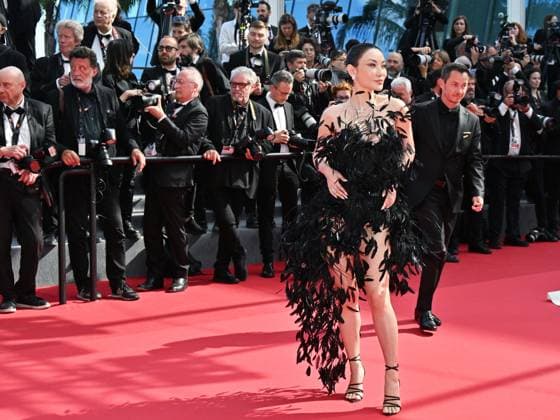 Cannes, 77th Cannes Film Festival 2024, Tenth Evening. Red carpet of the film L Amour Ouf - In the photo: Jessica Wang  Copyright: xManuelexMangiarottix xipa-agencyx xPoolxPhotoxEventsx03x IPA_Agency_IPA46445503