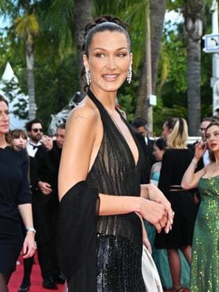 Cannes, 77th Cannes Film Festival 2024, Tenth Night. Red carpet of the film L Amour Ouf In the photo: Bella Hadid  Copyright: xManuelexMangiarottix xipa-agencyx xPoolxPhotoxEventsx03x IPA_Agency_IPA46446309