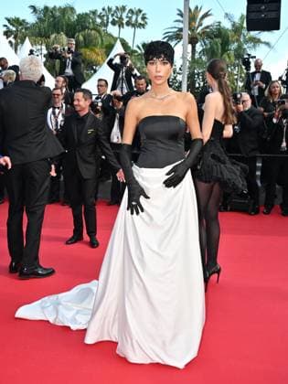 Cannes, France: Cannes, 77th Cannes Film Festival 2024, Tenth Night. Red carpet of the film L Amour Ouf In the photo: Nadine Abdel Aziz Cannes France  - ZUMAp169 20240523_zea_p169_498 Copyright: xManuelexMangiarottix