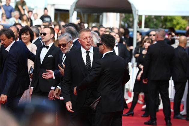 May 23, 2024, Cannes, Cote D azur, France: BORIS BECKER walks the red carpet ahead of Beating Hearts Premiere screening at the 77th Annual Cannes Film Festival at Palais des Festivals in Cannes, France Cannes France - ZUMAc179 20240523_zep_c179_005 Copyright: xMickaelxChavetx