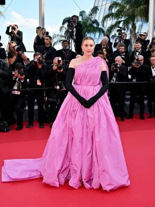 Cannes, 77th Cannes Film Festival 2024, Tenth Night. Red carpet of the film L Amour Ouf In the photo: Greta Gerwig  Copyright: xManuelexMangiarottix xipa-agencyx xPoolxPhotoxEventsx03x IPA_Agency_IPA46448222