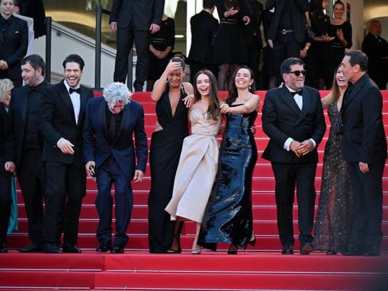 Cannes, 77th Cannes Film Festival 2024, Tenth Night. Red carpet of the film L Amour Ouf In the photo: Ahmed Hamidi, Alain Chabat, Anthony Bajon, Karim Laklou, Francois Civil, Adele Exarchopoulos, Alain Attal, Gilles Lellouche, Elodie Bouchez, Mallory Wanecque, Malik Frikah, the producer Hugo Selignac and Jean-Pascal Zadi Copyright: xManuelexMangiarottix xipa-agencyx xPoolxPhotoxEventsx03x IPA_Agency_IPA46449144