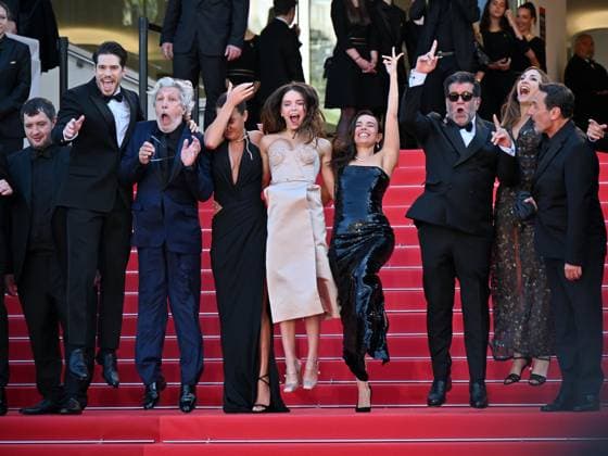 Cannes, 77th Cannes Film Festival 2024, Tenth Night. Red carpet of the film L Amour Ouf In the photo: Ahmed Hamidi, Alain Chabat, Anthony Bajon, Karim Laklou, Francois Civil, Adele Exarchopoulos, Alain Attal, Gilles Lellouche, Elodie Bouchez, Mallory Wanecque, Malik Frikah, the producer Hugo Selignac and Jean-Pascal Zadi Copyright: xManuelexMangiarottix xipa-agencyx xPoolxPhotoxEventsx03x IPA_Agency_IPA46449179