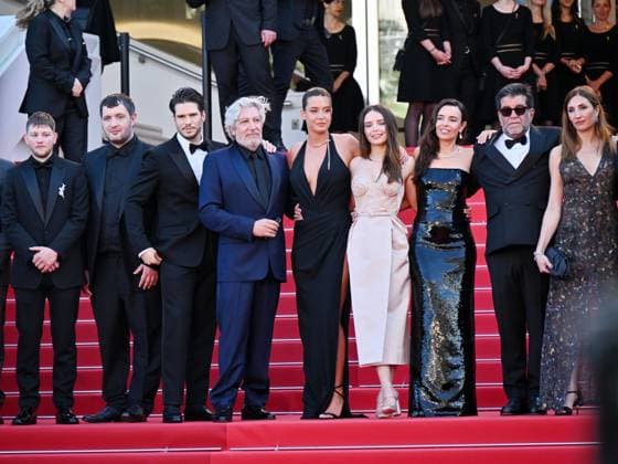Cannes, 77th Cannes Film Festival 2024, Tenth Evening. Red carpet of the film L Amour Ouf In the photo: Ahmed Hamidi, Alain Chabat, Anthony Bajon, Karim Laklou, Francois Civil, Adele Exarchopoulos, Alain Attal, Gilles Lellouche, Elodie Bouchez, Mallory Wanecque, Malik Frikah, the producer Hugo Selignac and Jean-Pascal Zadi Copyright: xManuelexMangiarottix xipa-agencyx xPoolxPhotoxEventsx03x IPA_Agency_IPA46449276
