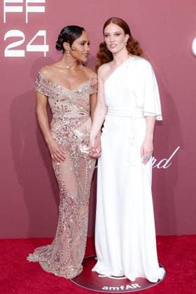 Photocall of the l?amfAR 2024 Gala at l?HÃ tel du Cap Eden Roc, Antibes, Alex Scott and Jess Glynne Photocall of the l?amfAR 2024 Gala at l?HÃ tel du Cap Eden Roc, Antibes, during the 77th Cannes International Film Festival On May 23th 2024 in Cap d Antibes, France Moreau Jacovides Bestimage Celebs attending amfAR Gala Cannes 2024 at Hotel du Cap Eden Roc, during the 77th Cannes International Film Festival On May 23th 2024 in Cap d Antibes, France Cap d Antibes France  Copyright: xJACOVIDES-MOREAUx xBESTIMAGExJACOVIDES-MOREAUx xBESTIMAGEx