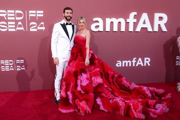Photocall of the l?amfAR 2024 Gala at l?HÃ tel du Cap Eden Roc, Antibes, Alvaro Nunez, Hofit Golan Photocall of the l?amfAR 2024 Gala at l?HÃ tel du Cap Eden Roc, Antibes, during the 77th Cannes International Film Festival On May 23th 2024 in Cap d Antibes, France Moreau Jacovides Bestimage Celebs attending amfAR Gala Cannes 2024 at Hotel du Cap Eden Roc, during the 77th Cannes International Film Festival On May 23th 2024 in Cap d Antibes, France Cap d Antibes France  Copyright: xJACOVIDES-MOREAUx xBESTIMAGExJACOVIDES-MOREAUx xBESTIMAGEx