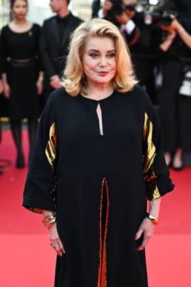 May 23, 2024, Cannes, Cannes, France: CATHERINE DENEUVE attends the L Amour Ouf (Beating Hearts) Red Carpet at the 77th annual Cannes Film Festival at Palais des Festivals on May 23, 2024 in Cannes, France. Cannes France - ZUMAk160 20240523_zip_k160_025 Copyright: xStefanosxKyriazisx