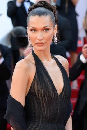 Cannes L Amour Ouf? Red Carpet NG Bella Hadid attending the ?L Amour Ouf? (Beating Hearts) Screening and Red Carpet at Palais Des Festivals in Cannes, France on May 23 2024 as part of the 77th Cannes Film Festival. Photo by Nicolas Genin ABACAPRESS.COM Cannes France  Copyright: xGeninxNicolas ABACAx