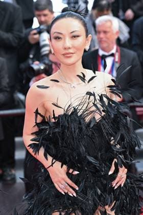 Cannes L Amour Ouf? Red Carpet NG Jessica Wang attending the ?L Amour Ouf? (Beating Hearts) Screening and Red Carpet at Palais Des Festivals in Cannes, France on May 23 2024 as part of the 77th Cannes Film Festival. Photo by Nicolas Genin ABACAPRESS.COM Cannes France  Copyright: xGeninxNicolas ABACAx
