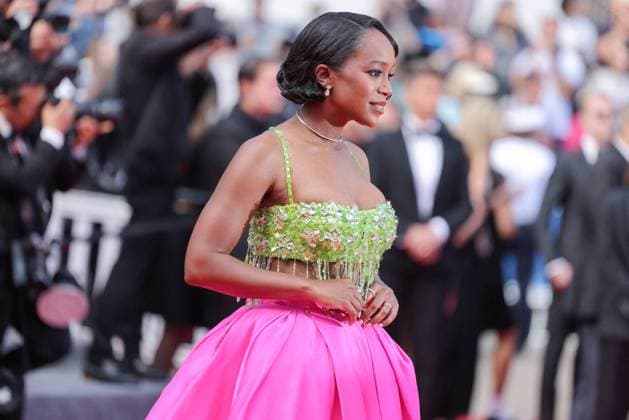Cannes L Amour Ouf Screening DB Aja Naomi King attending the L Amour Ouf (Beating Hearts) Red Carpet at the 77th annual Cannes Film Festival at Palais des Festivals on May 23, 2024 in Ca attending the L Amour Ouf (Beating Hearts) Red Carpet at the 77th annual Cannes Film Festival at Palais des Festivals on May 23, 2024 in Cannes, France. Photo by David Boyer ABACAPRESS.COM Cannes France  Copyright: xBoyerxDavid ABACAx