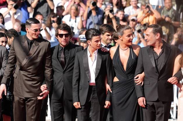 Cannes L Amour Ouf Screening DB Malik Frikah, Adele Exarchopoulos, Gilles Lellouche, Gilles Lellouche and Mallory Wanecque attend the L Amour Ouf (Beating Hearts) Red Carpet at the 77th annual Cannes Film Festival at Palais des Festivals on May 23, 2024 in Ca attending the L Amour Ouf (Beating Hearts) Red Carpet at the 77th annual Cannes Film Festival at Palais des Festivals on May 23, 2024 in Cannes, France. Photo by David Boyer ABACAPRESS.COM Cannes France  Copyright: xBoyerxDavid ABACAx