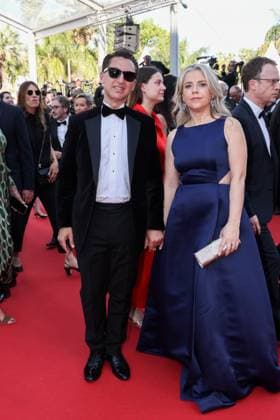 J MontÃ e des marches du film Â L?amour ouf Â lors du 77eme Festival International du Film de Cannes Maxime Saada et sa femme Sylvie MontÃ e des marches du film Â L?amour ouf Â lors du 77eme Festival International du Film de Cannes, au Palais des Festivals Ã Cannes Le 23 mai 2024 Jacovides Moreau Bestimage Red carpet of the movie Â Beating Hearts Â during the 77th Cannes International Film Festival at the Palais des Festivals in Cannes, France On may 23th 2024 Cannes France  Copyright: xJACOVIDES-MOREAUx xBESTIMAGExJACOVIDES-MOREAUx xBESTIMAGEx
