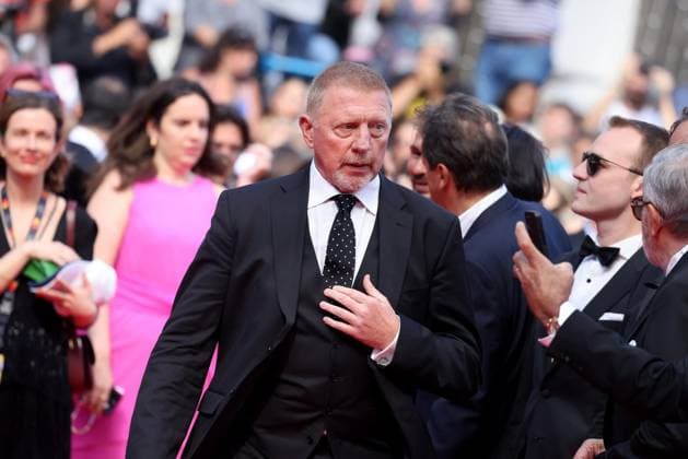 J MontÃ e des marches du film Â L?amour ouf Â lors du 77eme Festival International du Film de Cannes Boris Becker MontÃ e des marches du film Â L?amour ouf Â lors du 77eme Festival International du Film de Cannes, au Palais des Festivals Ã Cannes Le 23 mai 2024 Jacovides Moreau Bestimage Red carpet of the movie Â Beating Hearts Â during the 77th Cannes International Film Festival at the Palais des Festivals in Cannes, France On may 23th 2024 Cannes France  Copyright: xJACOVIDES-MOREAUx xBESTIMAGExJACOVIDES-MOREAUx xBESTIMAGEx