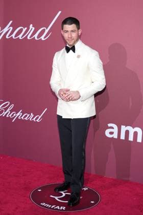 Nick Jonas at the Amfar Gala on 23 05 2024 as part of the 77 Film Festival in Cannes Cannes Film Festival 2024 Amfar Gala
