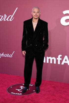 Evan Ross at the Amfar Gala on 23 05 2024 as part of the 77 Film Festival in Cannes Cannes Film Festival 2024 Amfar Gala
