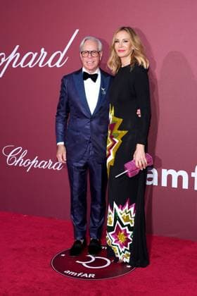 Tommy Hilfiger and Dee Ocleppo Hilfiger at the Amfar Gala on 23 05 2024 as part of the 77 Film Festival in Cannes Cannes Film Festival 2024 Amfar Gala
