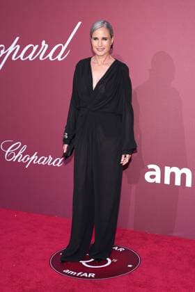 Andie MacDowell at the Amfar Gala on 23 05 2024 as part of the 77 Film Festival in Cannes Cannes Film Festival 2024 Amfar Gala